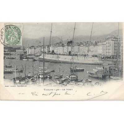 Toulon - le Port vers 1900